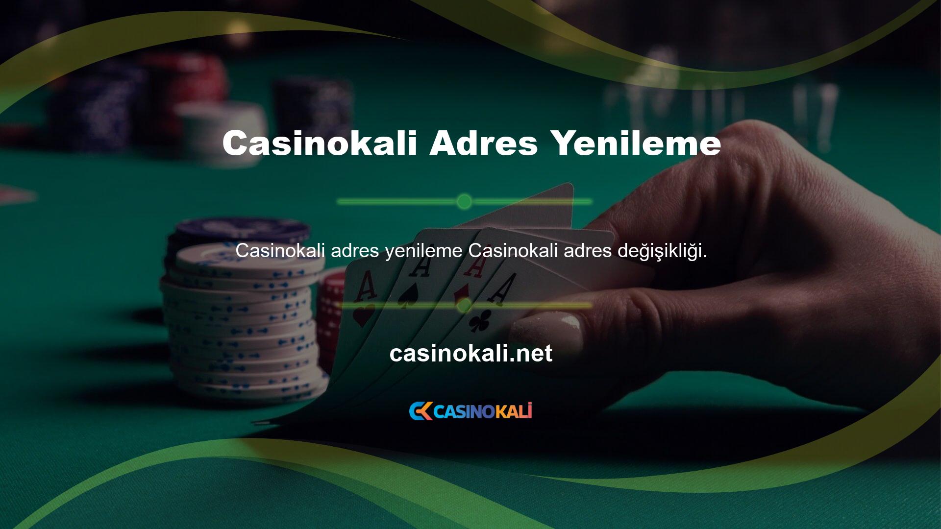 Casinokali bahis platformu yasadışı bir bahis platformudur