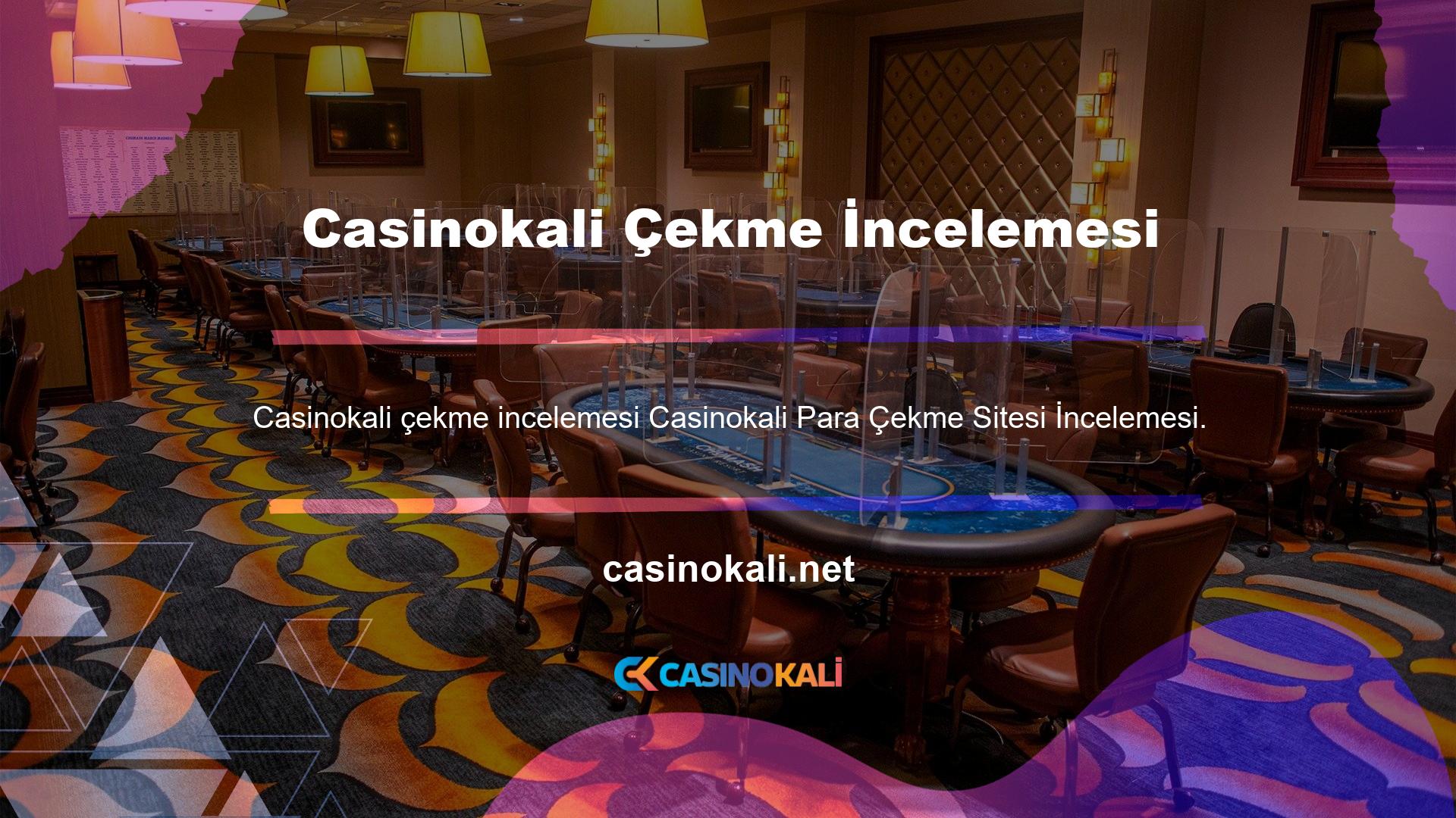 Casinokali oyun meraklıları için mobil güvenlik seçenekleri Casinokali para çekme sitesi incelemesi tasarlanmıştır